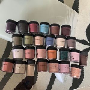 Mac Pigments (26 total). Some never used or barely